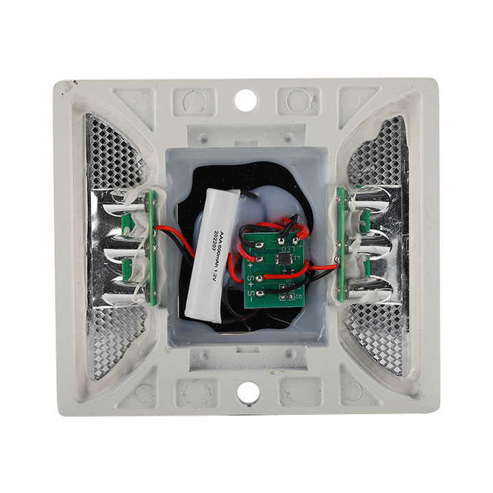 125 * 110 * 25mm آبی خورشیدی LED جاده استودیو های چشم گربه درخشان نشانگر جاده