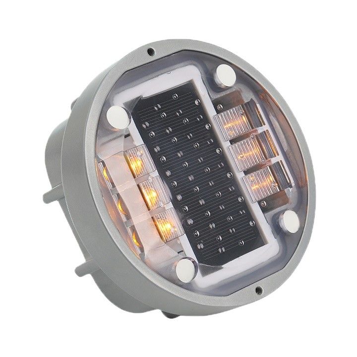 125mm * 50mm آلومینیوم LED چراغ های نشانگر جاده ای خورشیدی برای روشنایی خیابانی