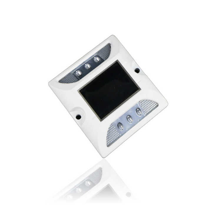 IP68 درخشان ثابت آلومینیوم خورشیدی جاده 5 رنگ برای جاده تاریک