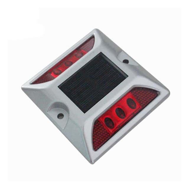ضد اشعه UV PC LED خورشیدی نشانگر جاده آلومینیوم Casting Road Stud Light