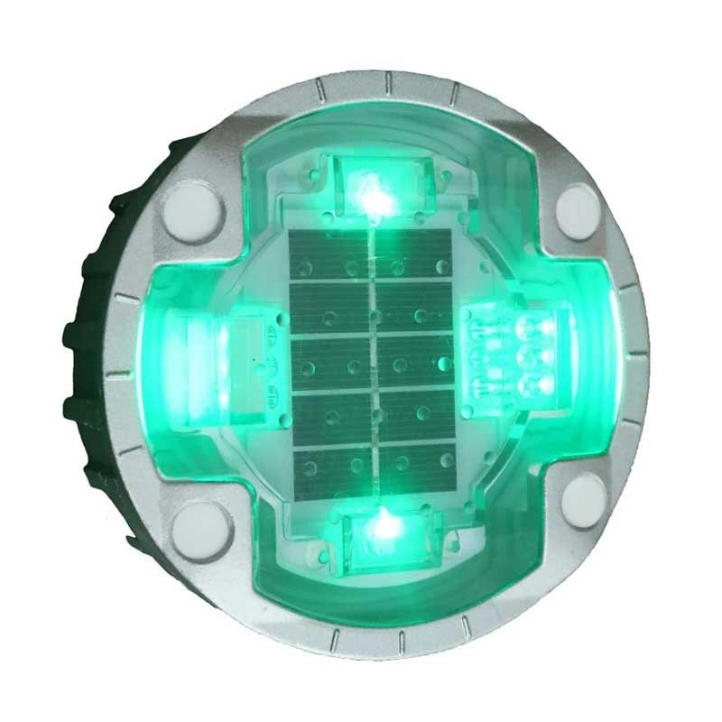 رنگ های سبز LED خورشیدی لوله های جاده ای روشنایی بالا LED قطر 120mm