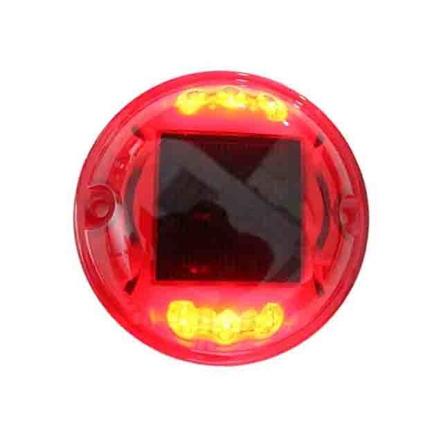 پی سی پلاستیکی هشدار چراغ LED بازتاب دهنده خورشیدی چراغ LED جاده ای چراغ چشم گربه