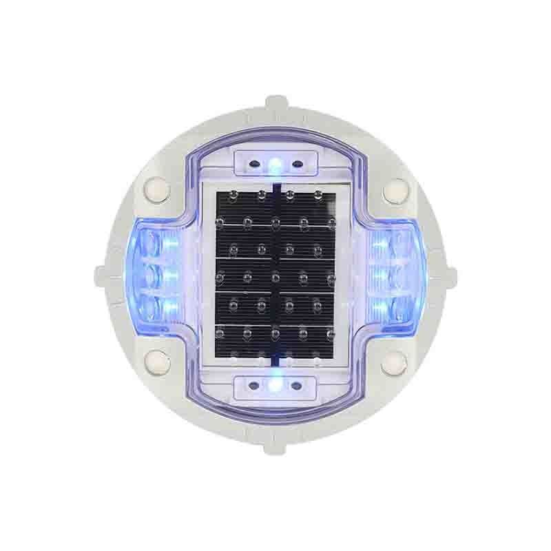 75 تن ظرفیت بارگذاری LED خورشیدی لوله های جاده ای LED بازتاب دهنده نور نشانگر جاده ای خورشیدی