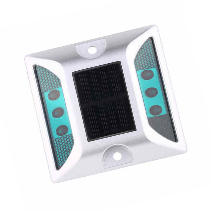 LED چشم گربه بازتاب دهنده بازتاب دهنده IP68 یک طرفه آلومینیوم خورشیدی نور جاده ای