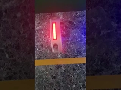 C102 نیمه ماه شکل خورشیدی LED جاده استود بازتاب 125 * 43 * 30mm برای جاده ها و کامیون ها